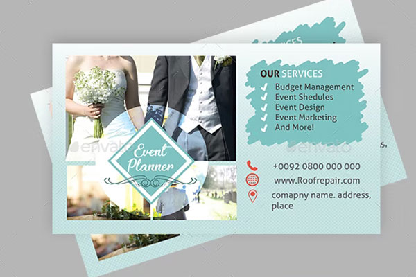 22+ Wedding Business Card Templates | Free & Premium PSD | Ai | Word ( Doc ) | InDesign Format Downloads